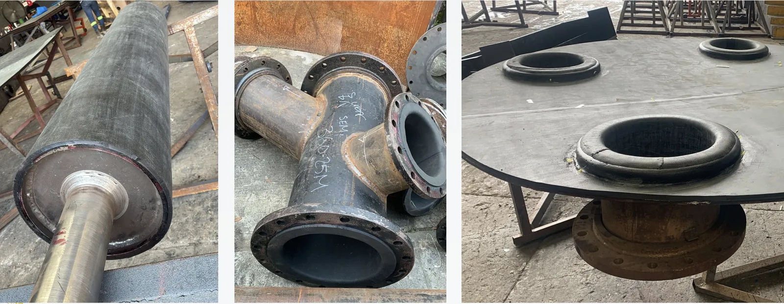 Ahulados en caliente — poleas y piezas industriales